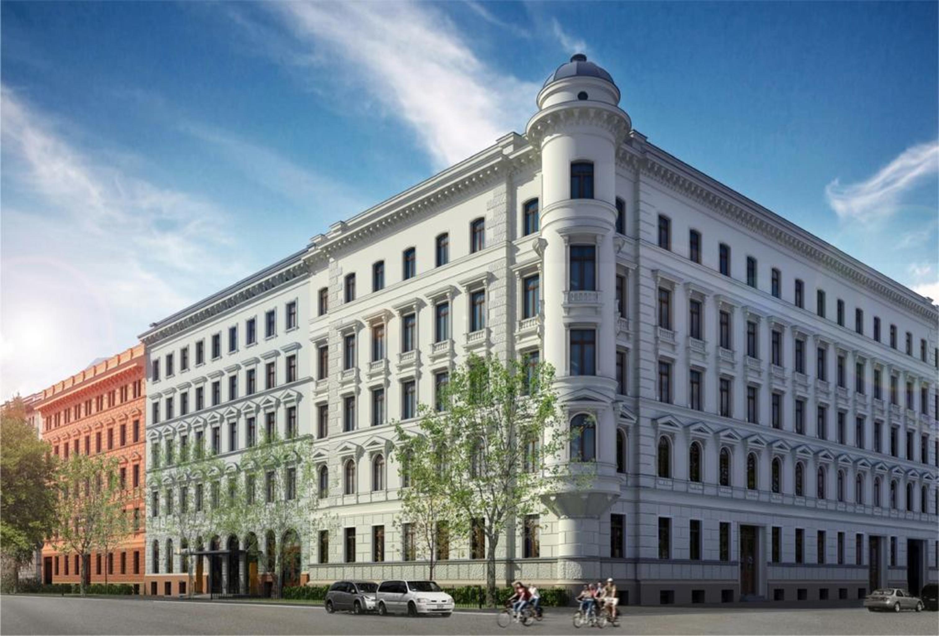 Grand Poet Hotel And Spa By Semarah Riga Exterior foto The building of the university library