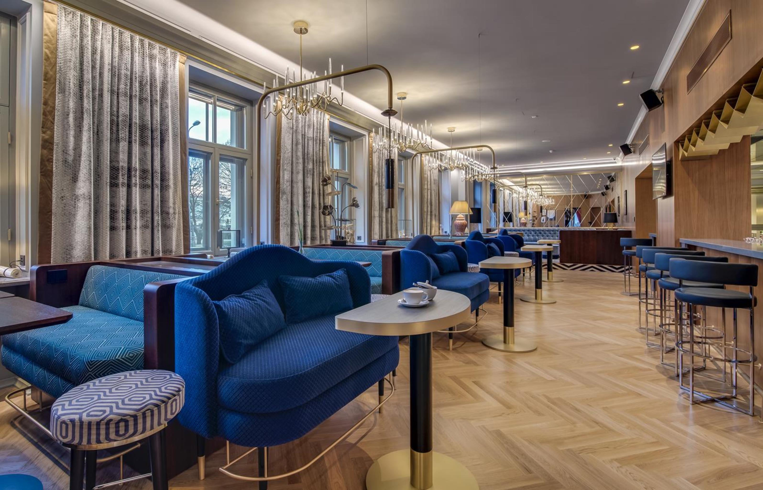 Grand Poet Hotel And Spa By Semarah Riga Exterior foto The Lounge at the InterContinental Prague